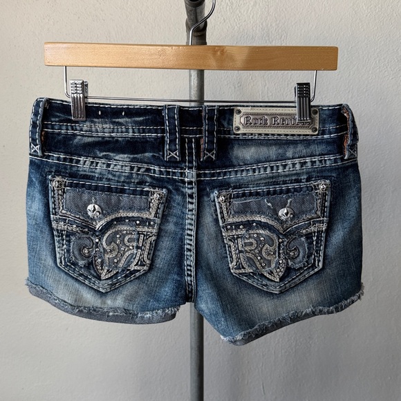 Rock Revival Sundee Jean Shorts 27 - Picture 2 of 5